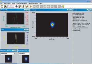 Typical Sub-100 fs FROG Trace of Output